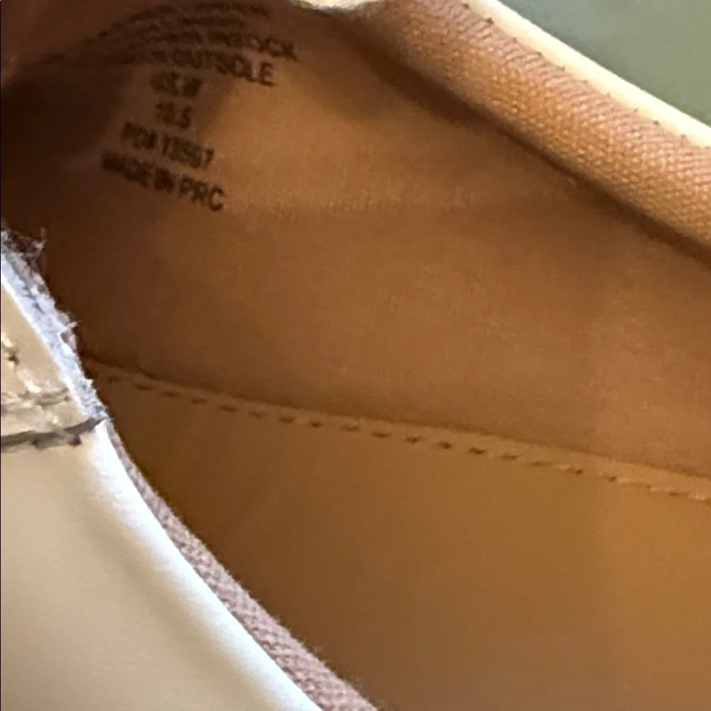 Quince Leather Everyday Sneakers White Lace Up Sz 10.5 - Picture 6 of 6